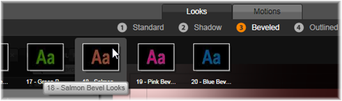 Avid Studio image001 Preset Looks