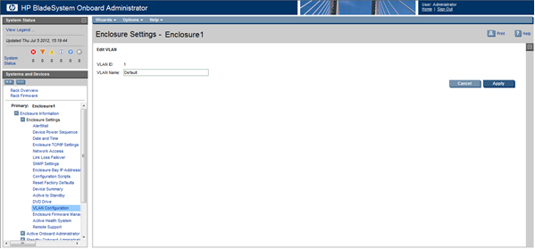 HP BladeSystem 153178 Adding, editing, and removing VLANs