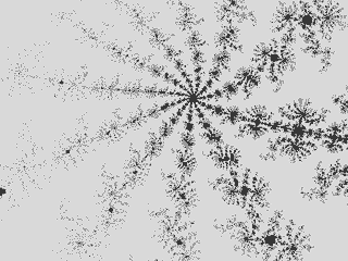 ChaosPro mandelbrot bw Palettes in ChaosPro