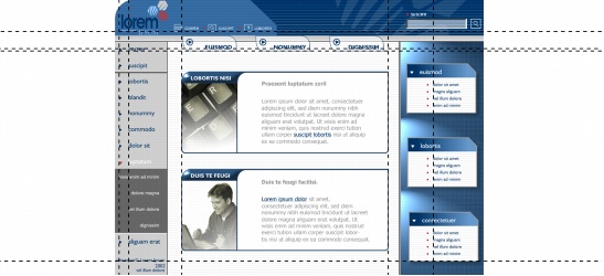 CorelDRAW layout guidelines examples Setting up guidelines