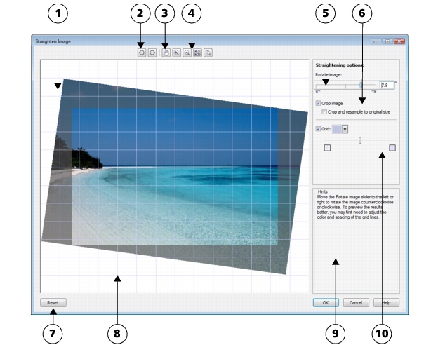 CorelDRAW loc bitmaps straighten49 Straightening bitmaps