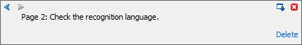 Toolbars Finereader messagespane Toolbars