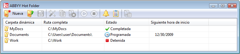 Ventana principal Finereader hfmainwindow Ventana principal