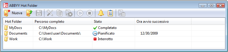 Finestra principale Finereader hfmainwindow Finestra principale