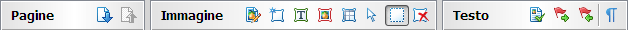 Barre degli strumenti Finereader windowsbars Barre degli strumenti