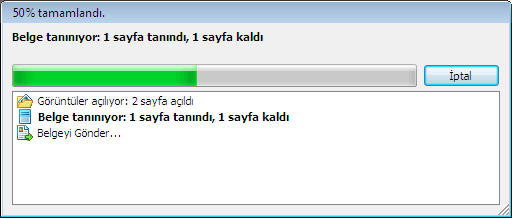 ABBYY FineReader Hızlı Görevler Finereader taskautomationprogressbar ABBYY FineReader Hızlı Görevler