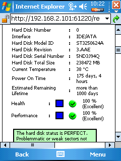 Hard Disc Sentinel screen003 Integration