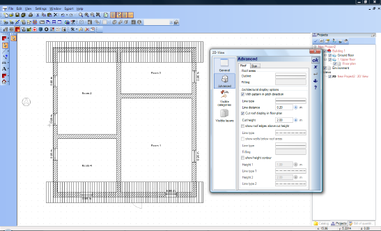 Home Designer image11 442 2D Representation of Roofs