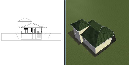 Home Designer image11 584 Example of a Subtraction Solid in the Terrain