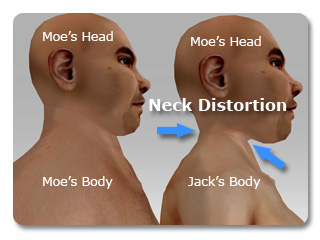 iClone neckdistortion G2 Head Connection Issues