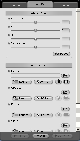 iClone upper%20modify Adjusting Color of the Lower Body