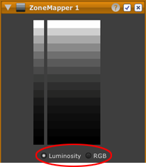 LightZone tool zonemapper luminosity rgb en Luminosity vs. RGB adjustments