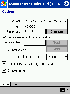 Metatrader Mobile server Server