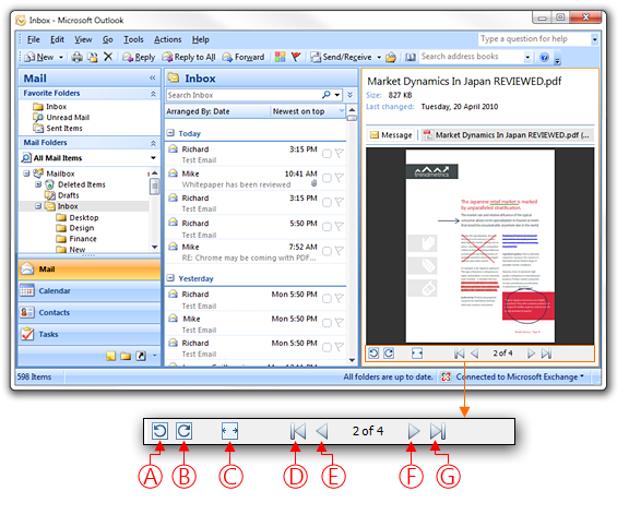 NitroPDF outlook preview Preview your PDF files