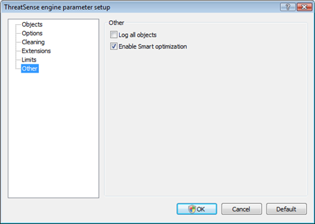 Nod32 ea config system Other