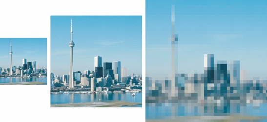 Photo Paint size resize Changing image dimensions