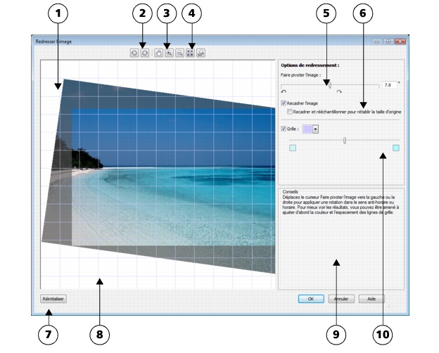 Photo Paint loc bitmaps straighten2 Redressement dimages