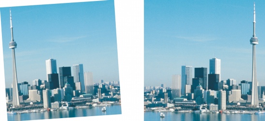 Photo Paint size rotate Faire pivoter et retourner des images