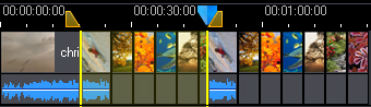 PowerDirector ranges37 Timeline View