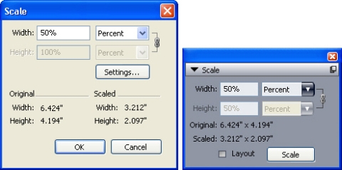 QuarkXpress db pal scale Scale XTensions software