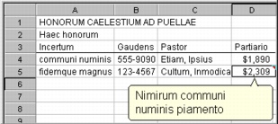 Wordperfect Quattro Pro cell comments Restricting and annotating cell data