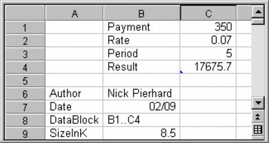 Wordperfect Quattro Pro fieldblock Reference: Using OLE automation