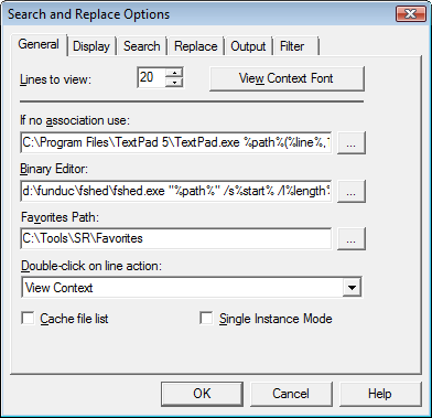 Search & Replace optgen Overview