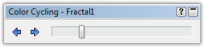 Ultra Fractal colorcycling Color cycling tool window
