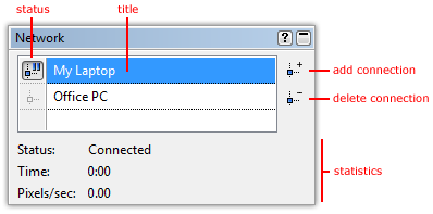 Ultra Fractal network Connections