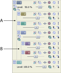 Vegas Pro selectcompositedtracks Selecting Tracks