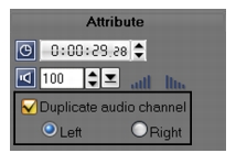 Corel Videostudio audio duplicate audio channel Mixing audio tracks