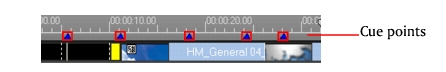 Corel Videostudio cue points Adding cues and chapters