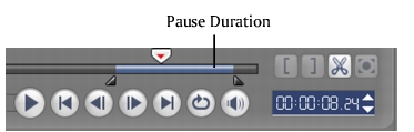 Corel Videostudio overlay pause duration Working with Overlay clips