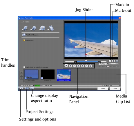 Corel Videostudio share create disc Burning video discs