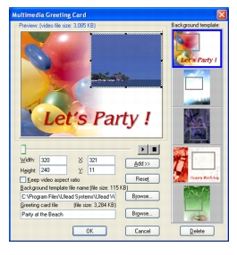 Corel Videostudio share greet card Exporting your movie