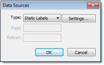 Web Studio Help dialog objectproperties combobox datasources Combo Box object