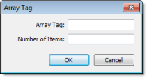 Web Studio Help dialog objectproperties combobox datasources arraytag Combo Box object