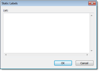 Web Studio Help dialog objectproperties combobox datasources staticlabels Combo Box object