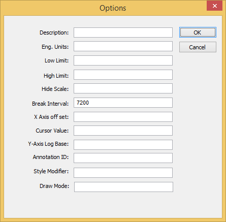 Web Studio Help dialog objectproperties trendcontrol points options Modify the pen style of a point during run time