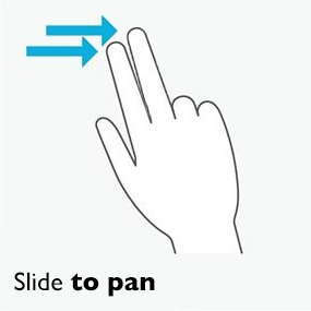 Web Studio Help illus multitouch gesture pan …in Data Objects