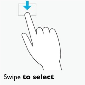 Web Studio Help illus multitouch gesture select …in Data Objects