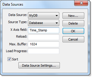 Web Studio Help illus trendcontrol dbsource 1 Using the Data Source Database