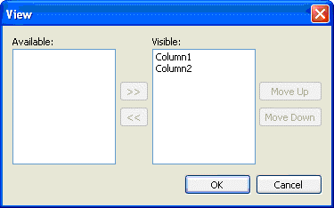 Web Studio Help dialog grid view Data dialog