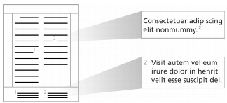 how to use the microsoft word endnote function