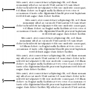 WordPerfect Office justify Justifying text