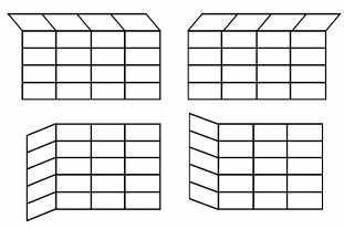 WordPerfect Office skewtable Skewing table cells and rotating cell contents