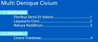 WordPerfect Office tabofcon Creating and editing a style for a table of contents