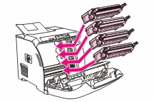 HP 3000 3600 3800 as pc06 การเปลี่ยนตลับหมึกพิมพ์