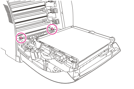 HP color laserjet 2700 bgu jm27 紙詰まりの解除