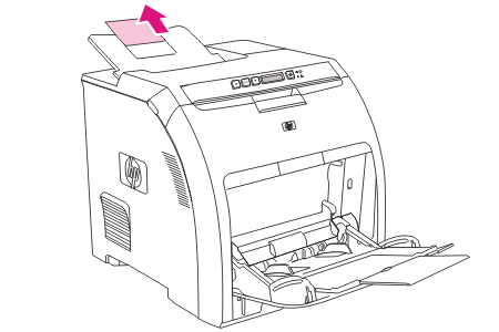 将纸张装入纸盘 1 HP color laserjet 2700 bgu ef03 将纸张装入纸盘 1
